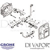 Grohe Europlus E Infra-Red Electronic Basin Mixer Spares